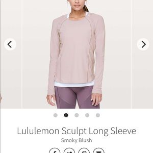 Lululemon long sleeve size 2 shirt